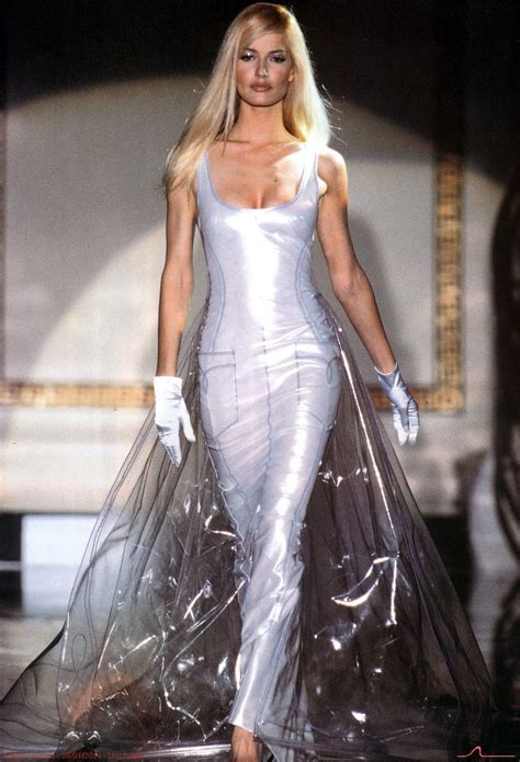 Versace dresses fall 1995